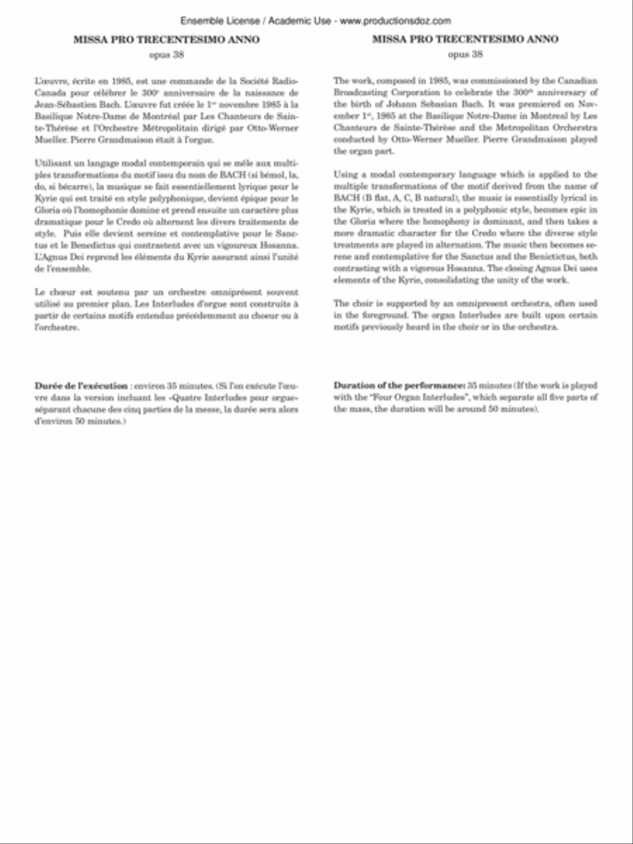 Messe, opus 38 Choir scores gallery preview page 3
