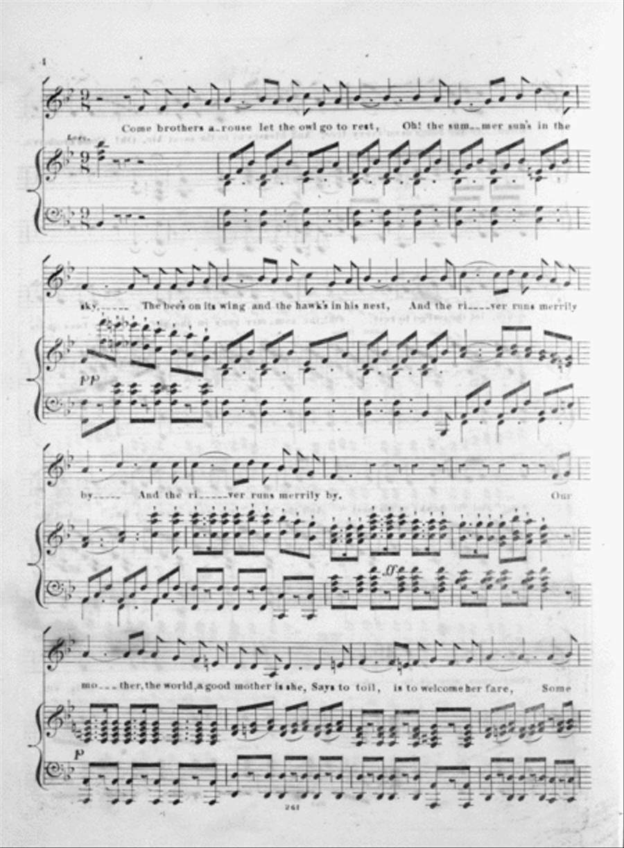 Come Brothers Arouse. A Favourite Song & Chorus Choir scores gallery preview page 3
