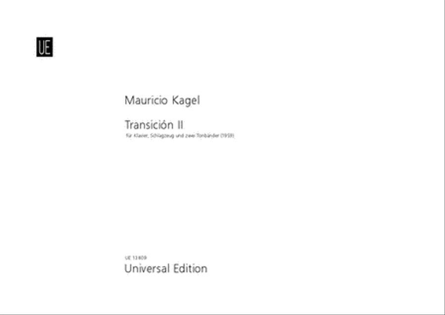 Transicion 2, Full Score Score scores gallery preview page 1