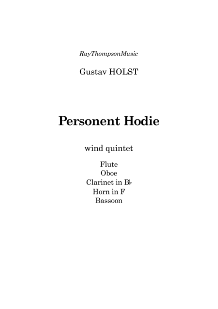 Holst: 