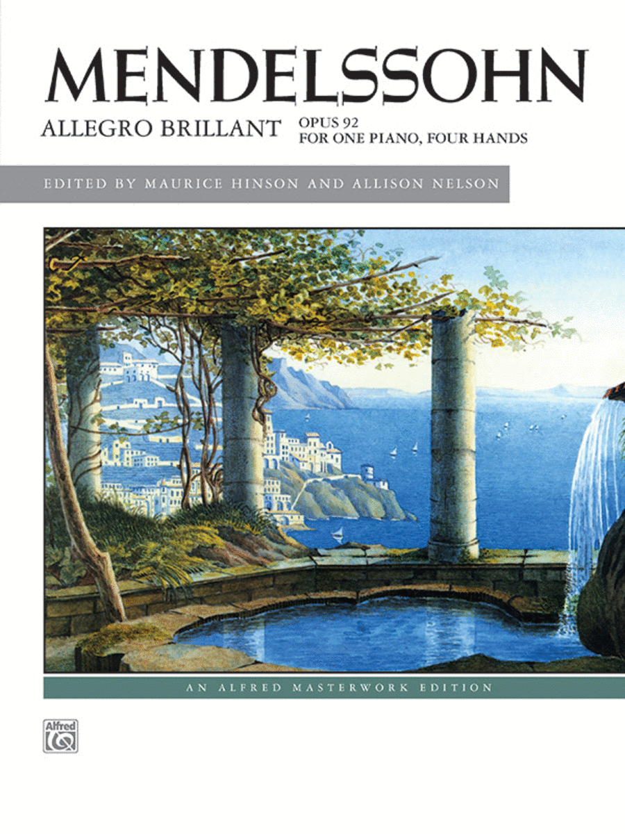 Mendelssohn -- Allegro brillant Small Ensemble scores gallery preview page 1