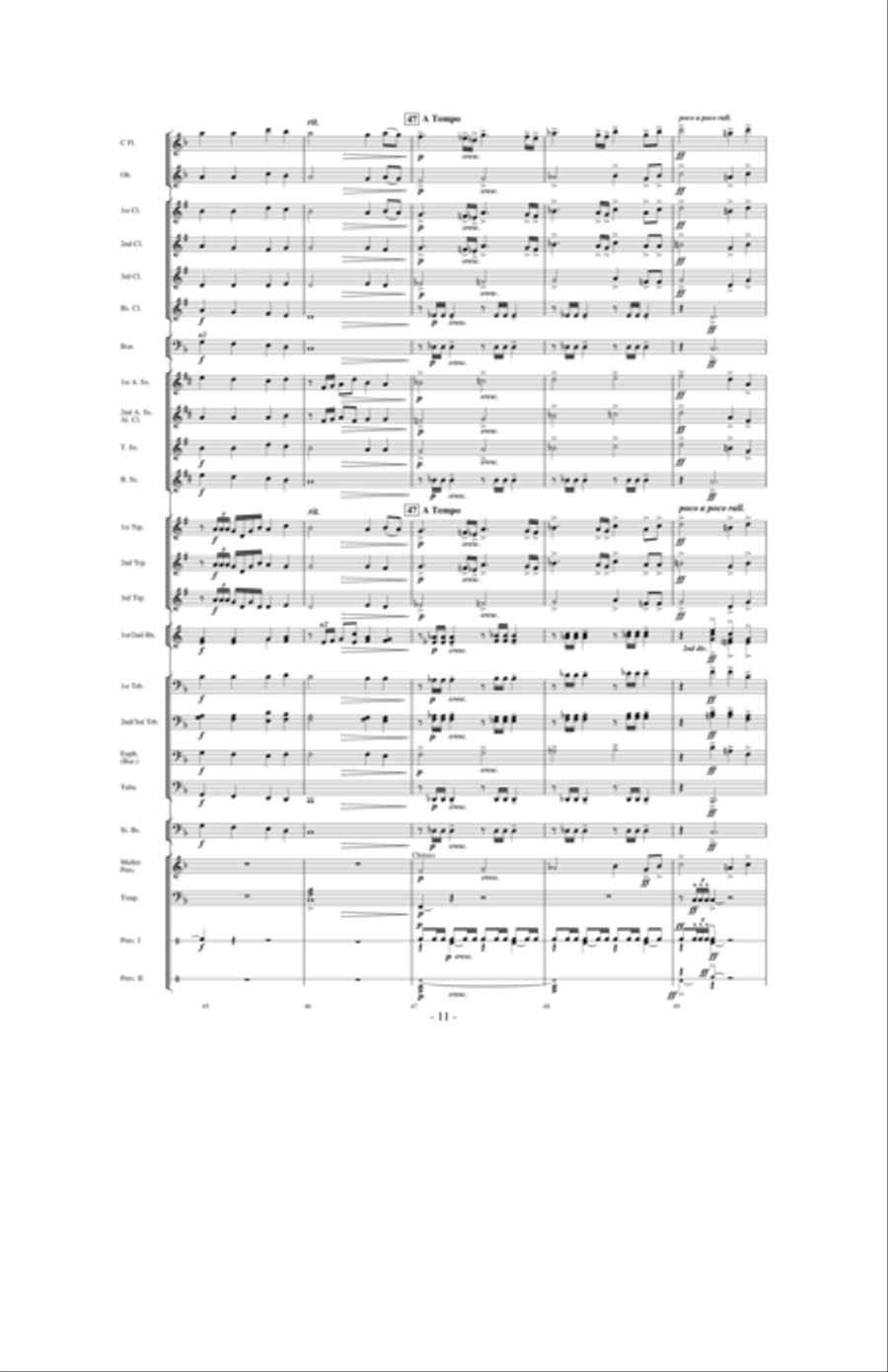 Beautiful Savior Concert Band scores gallery preview page 10
