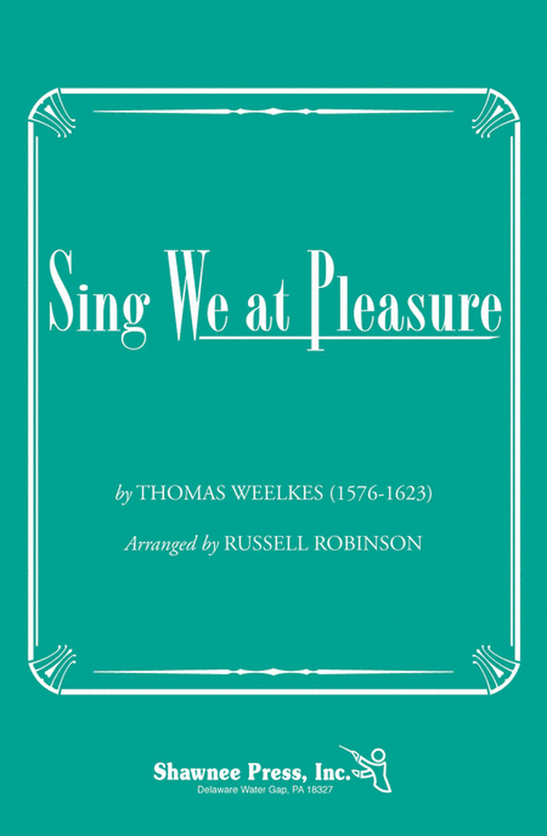 Sing We at Pleasure image number null