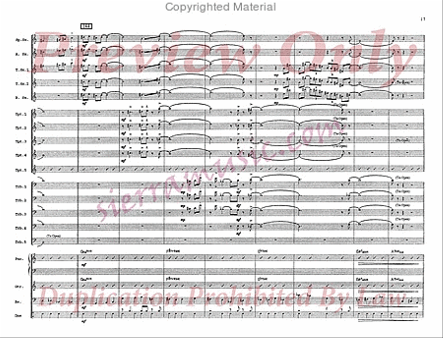 Temple Street Temple Street Jazz Ensemble scores gallery preview page 18