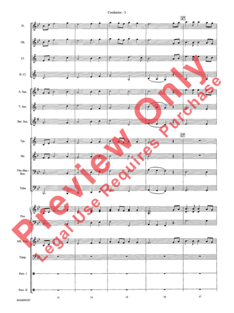 Belwin Beginning Band Kit #1 Concert Band scores gallery preview page 6