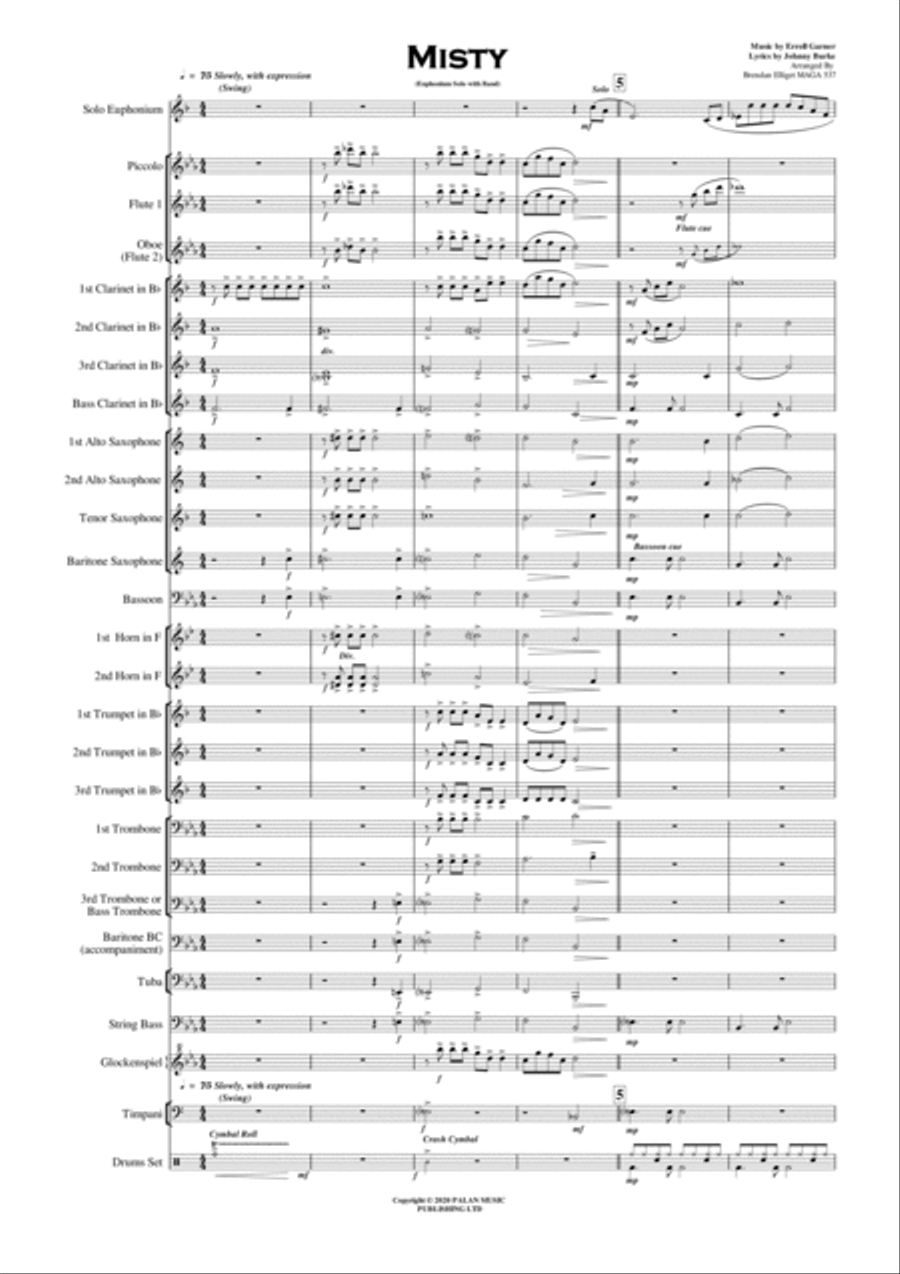 Misty Concert Band scores gallery preview page 2
