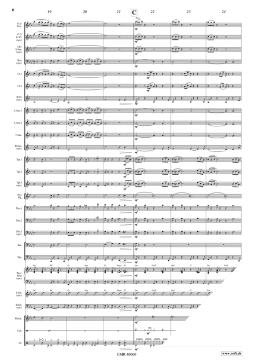 Lilit Melody Concert Band scores gallery preview page 6