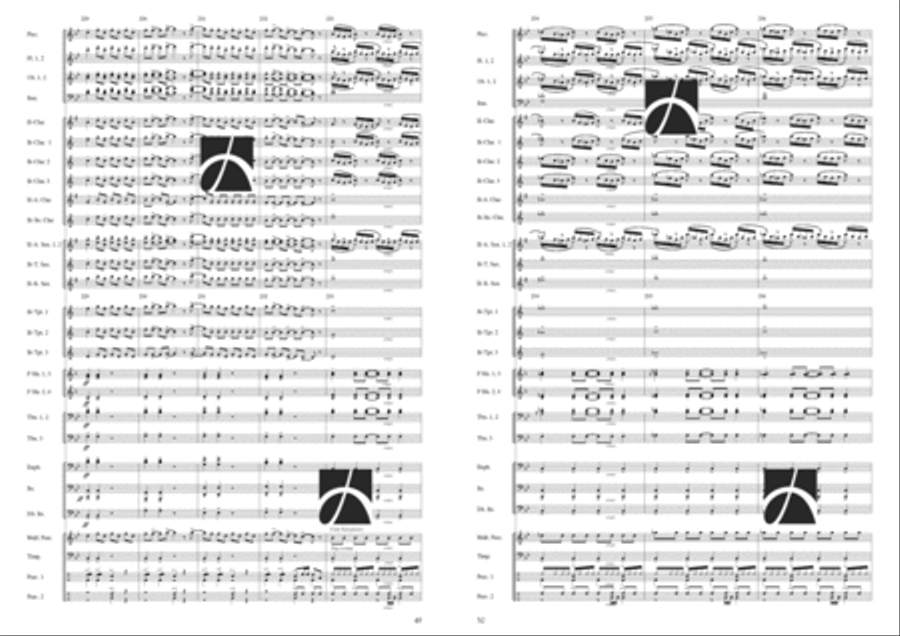Tanz der Vampire Concert Band scores gallery preview page 23