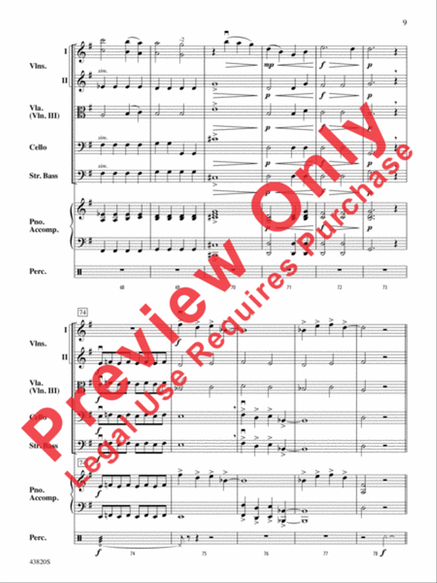 Time Machine String Orchestra scores gallery preview page 10