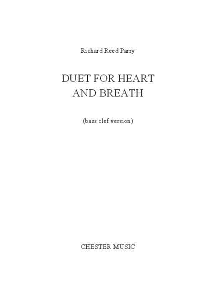 Duet for Heart and Breath Cello scores gallery preview page 1
