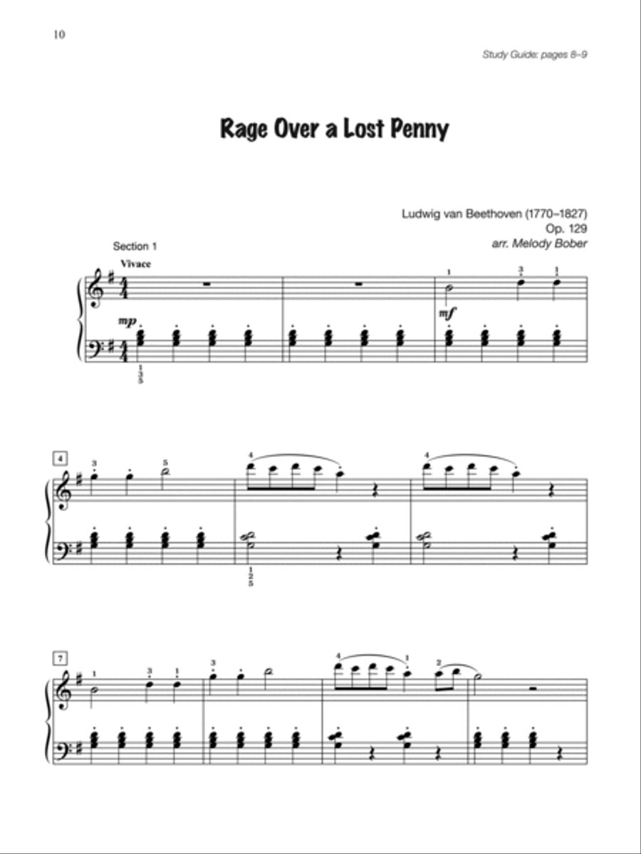 Piano for Busy Teens, Book 1 Piano Solo scores gallery preview page 6