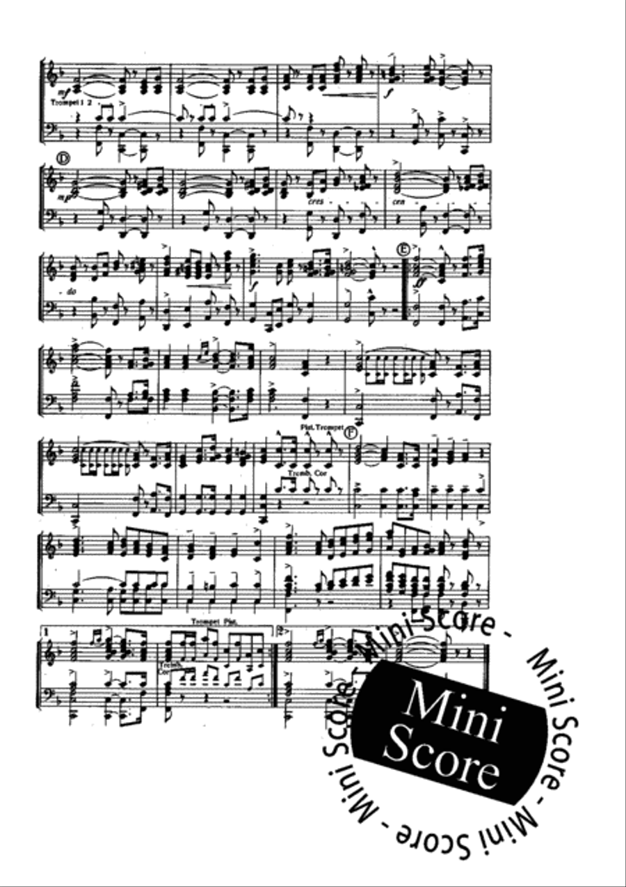 Marche Pontificale Marche Pontificale Concert Band scores gallery preview page 5