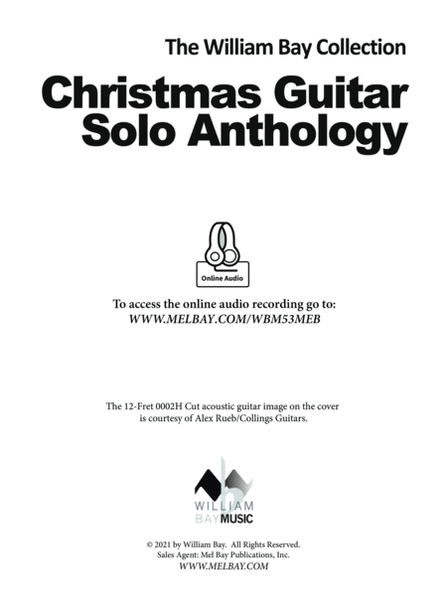 The William Bay Collection - Christmas Guitar Solo Anthology