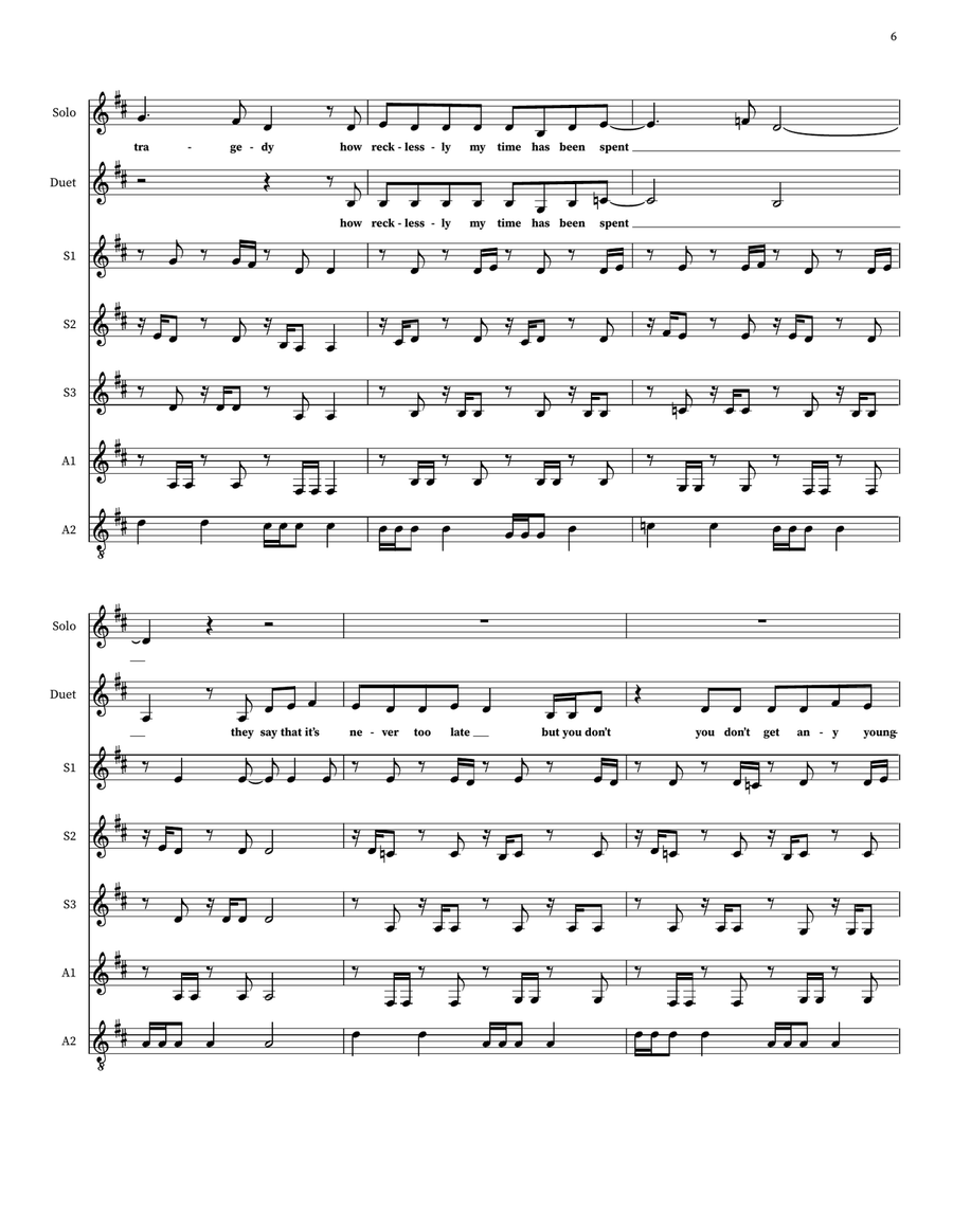 Watershed Choir scores gallery preview page 6