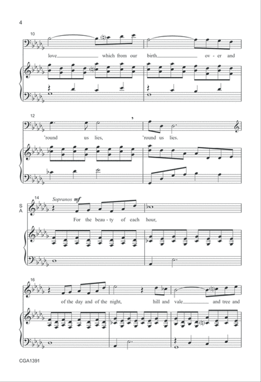 The Sacrifice of Praise The Sacrifice of Praise 4-Part scores gallery preview page 4