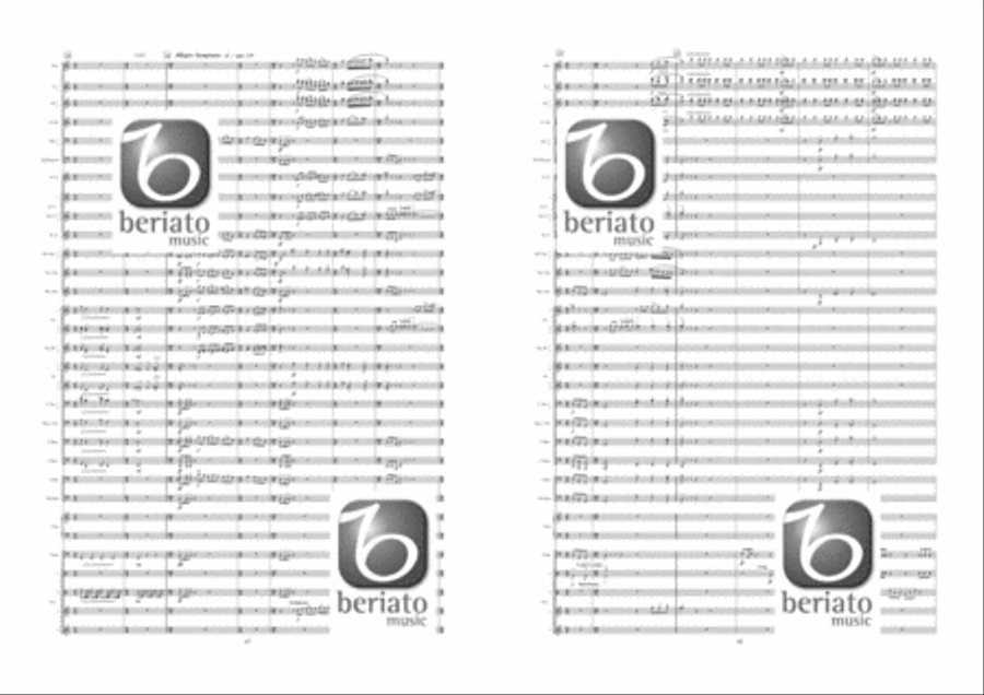 Symphony No. 2: States Of Mind, Opus 87 Concert Band scores gallery preview page 25