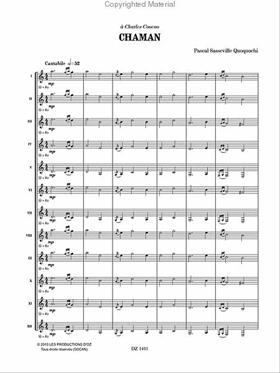 Chaman Chaman Classical Guitar scores gallery preview page 2