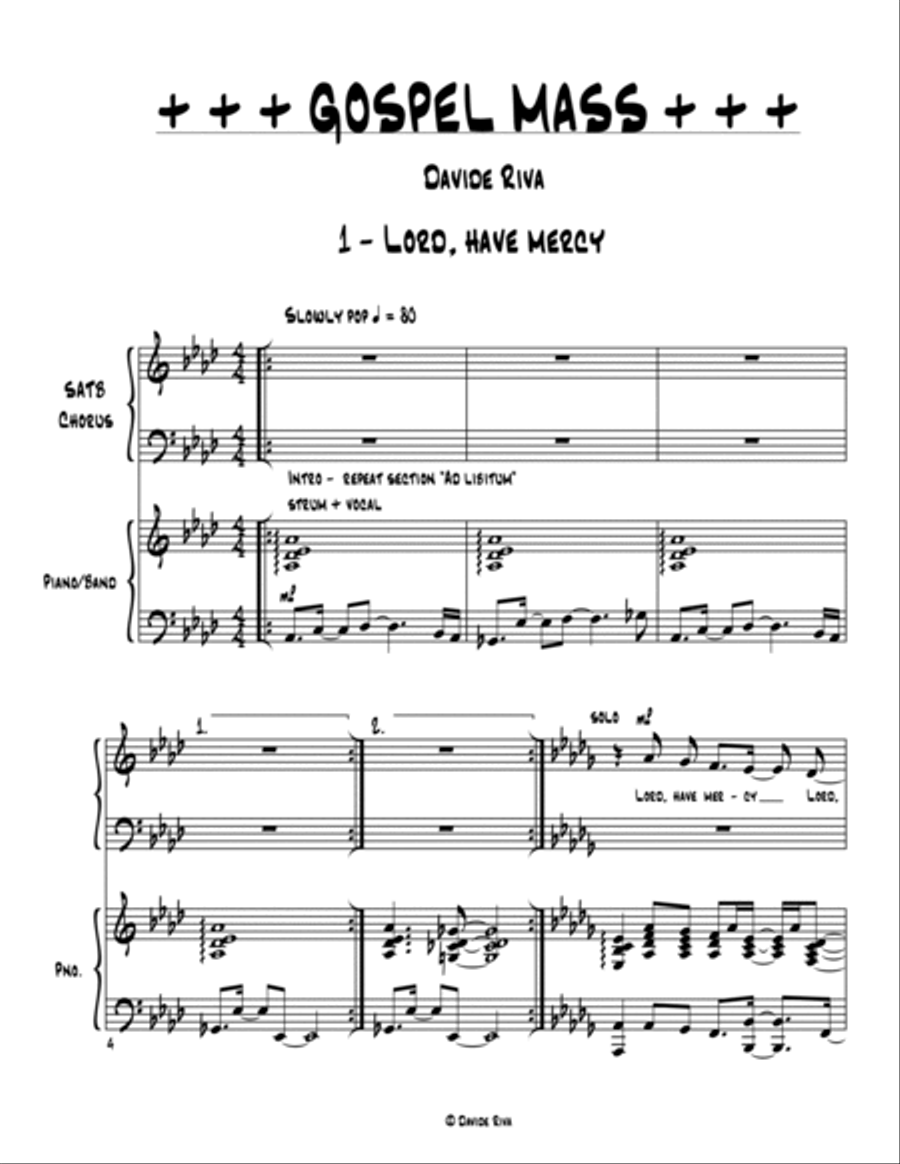 Lord have mercy 4-Part scores gallery preview page 2