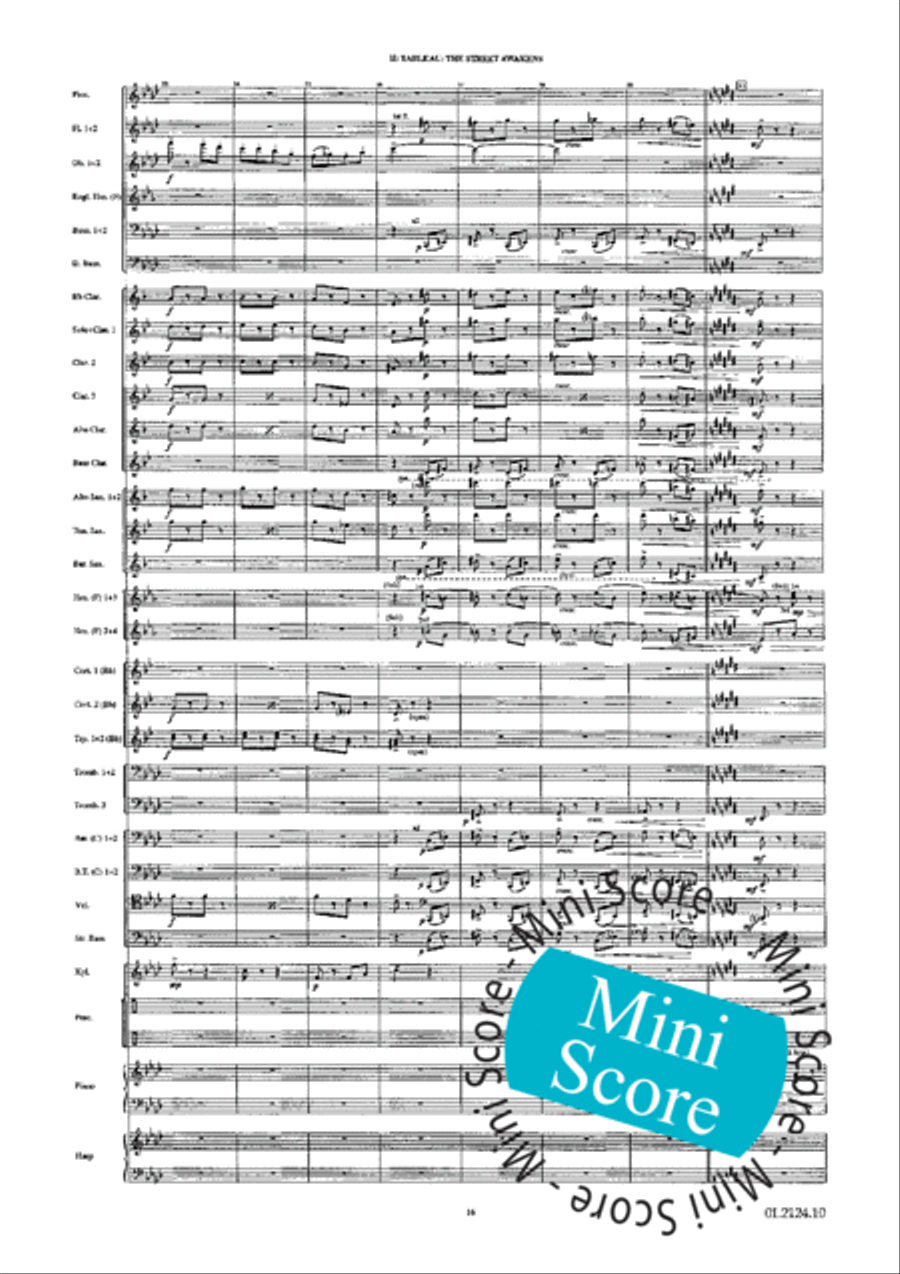 Romeo and Juliet Concert Band scores gallery preview page 20