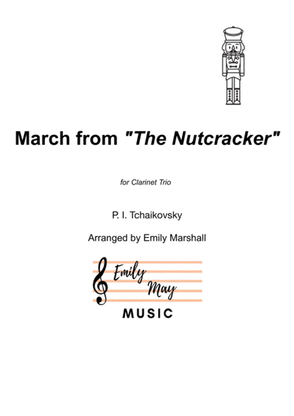 March from "The Nutcracker" (for Clarinet Trio) image number null