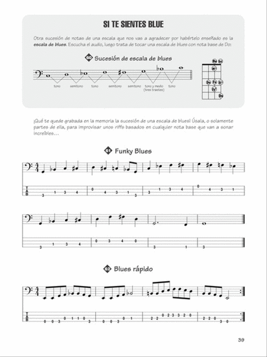 FastTrack Bass Method 1 – Spanish Edition image number null