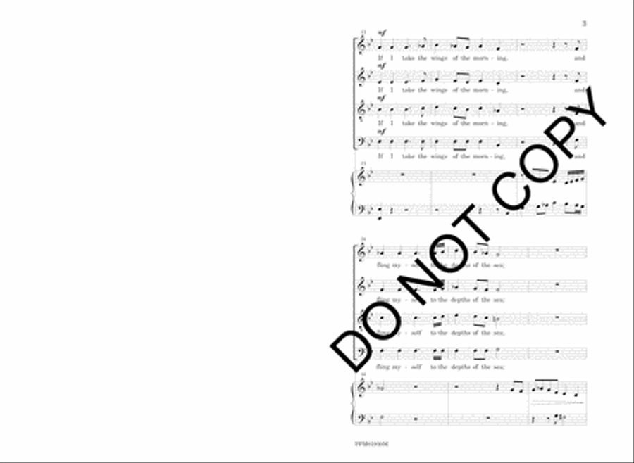 Where Can I Go From Your Spirit? 4-Part scores gallery preview page 6