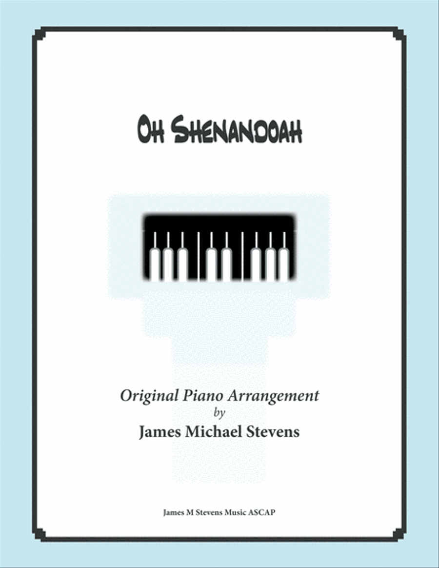 Oh Shenandoah Piano Solo scores gallery preview page 1