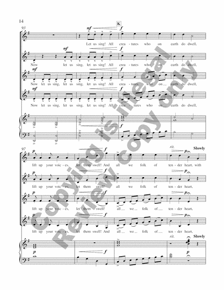 Now Let Us Sing! (Choral Score) image number null