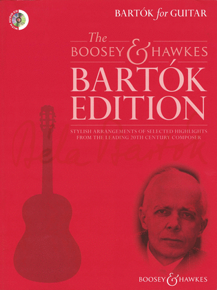 Book cover for Bartok For Guitar