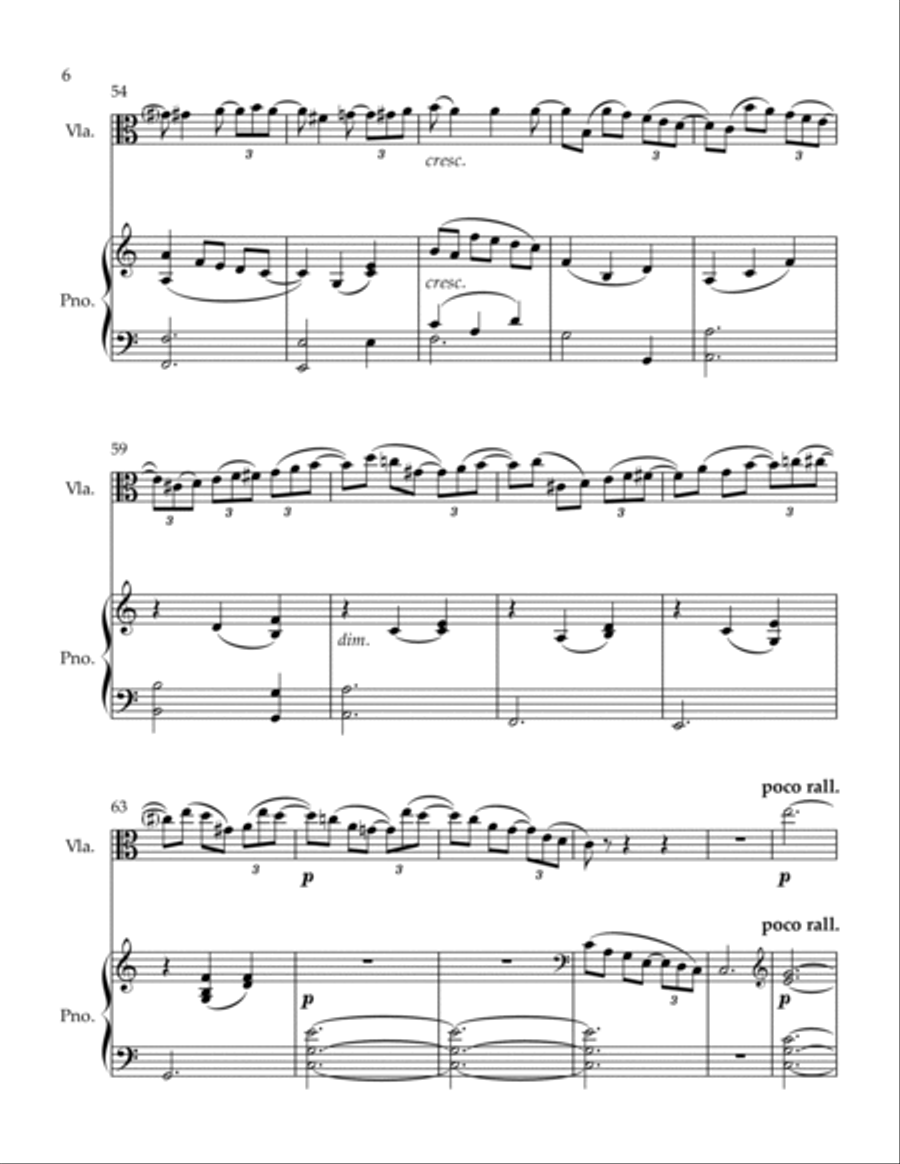 Album Leaf Viola scores gallery preview page 6