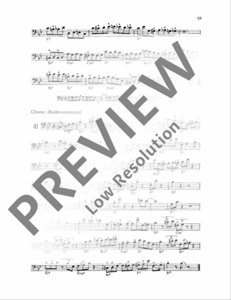 Anleitung zur Improvisation Trombone scores gallery preview page 20
