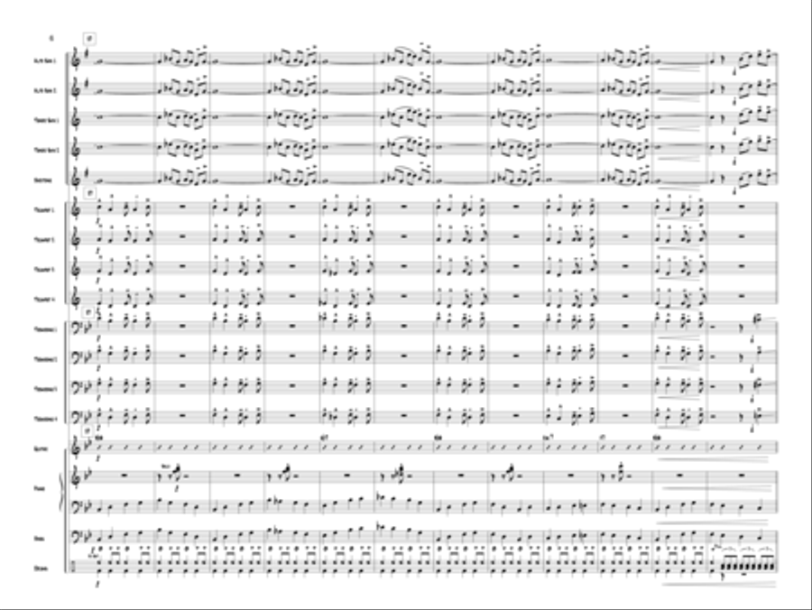 One, Two, Ready, Swing! One, Two, Ready, Swing! Jazz Ensemble scores gallery preview page 7