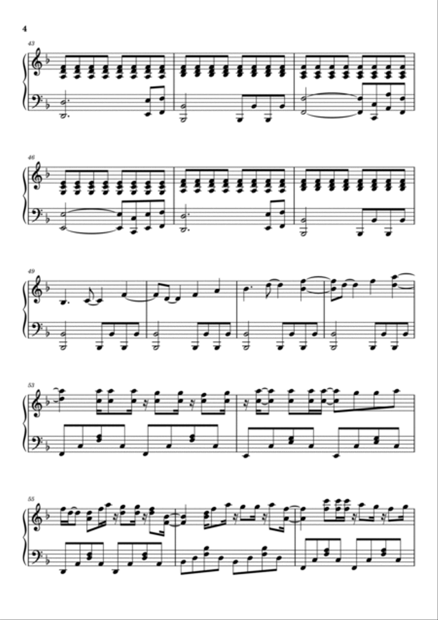 Where Is The Love Where Is The Love Piano Solo scores gallery preview page 4