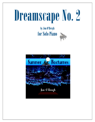 Book cover for Dreamscape No. 2 - Easy Solo Piano