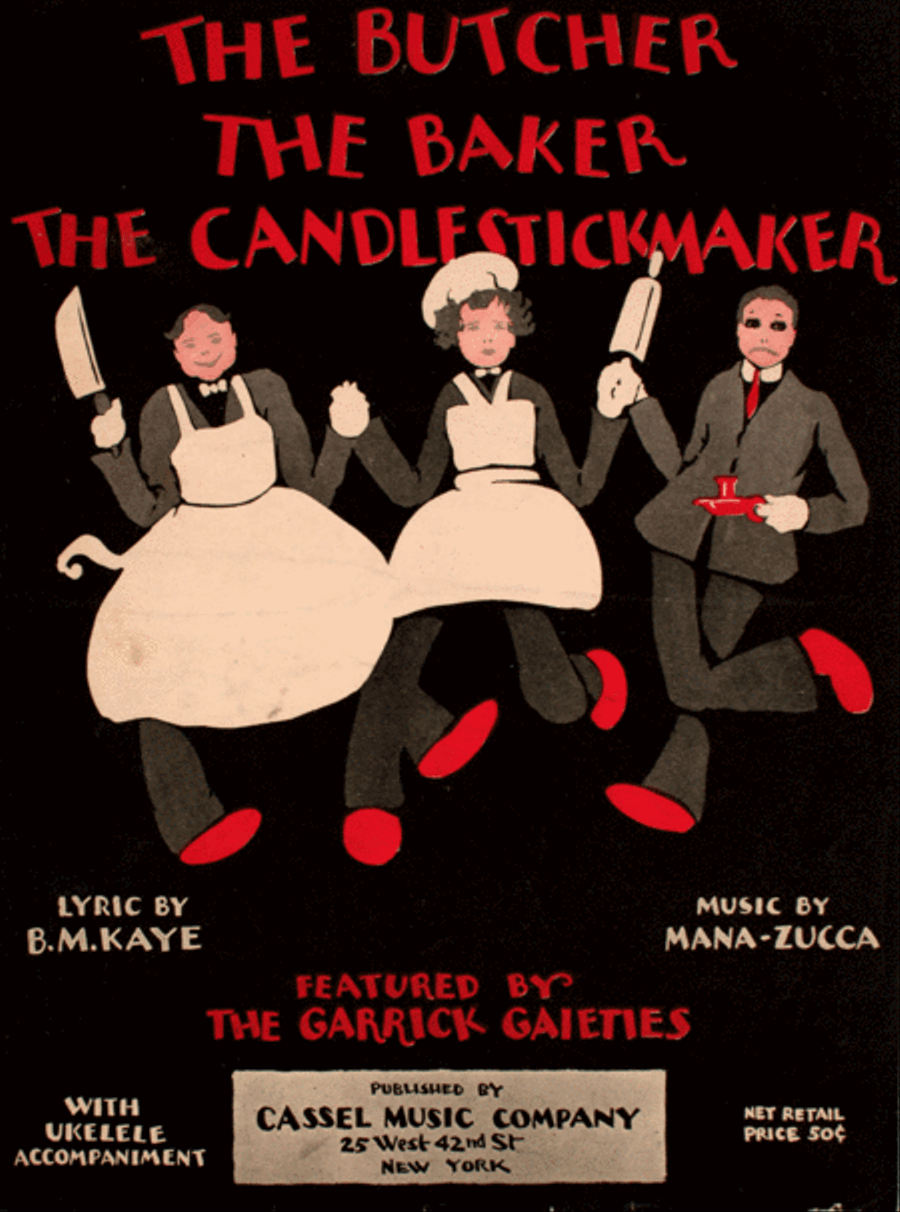 The Butcher, the Baker, the Candlestick Maker Voice scores gallery preview page 1