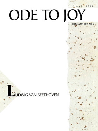Book cover for Ode To Joy - From Symphony No. 9