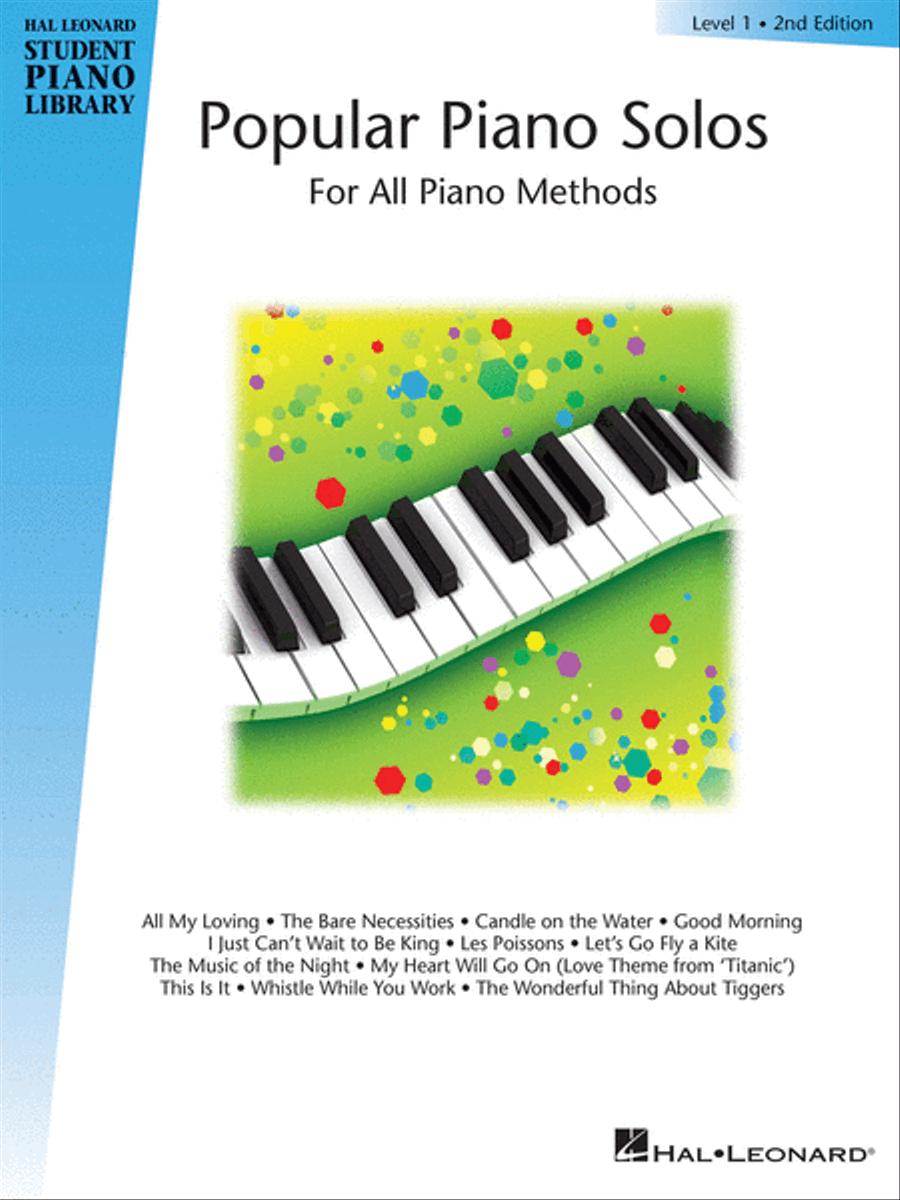 Popular Piano Solos – Level 1 – 2nd Edition Piano Method scores gallery preview page 1