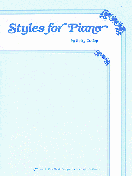 Styles For Piano