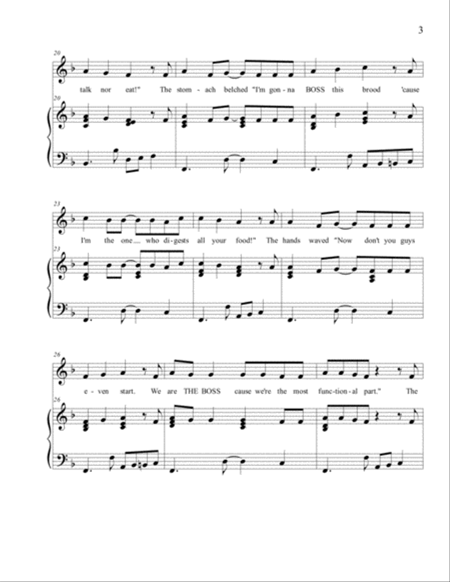 THE BOSS Voice scores gallery preview page 3