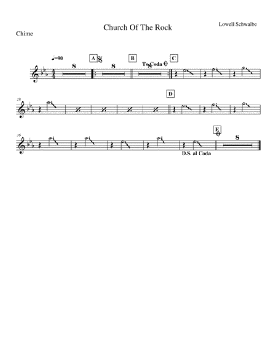 Church of the Rock Full Orchestra scores gallery preview page 6