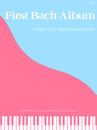 Book cover for First Bach Album