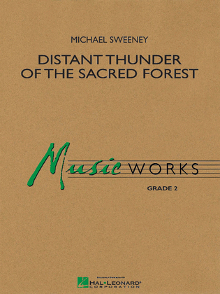 Book cover for Distant Thunder of the Sacred Forest