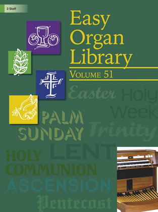 Book cover for Easy Organ Library, Vol. 51