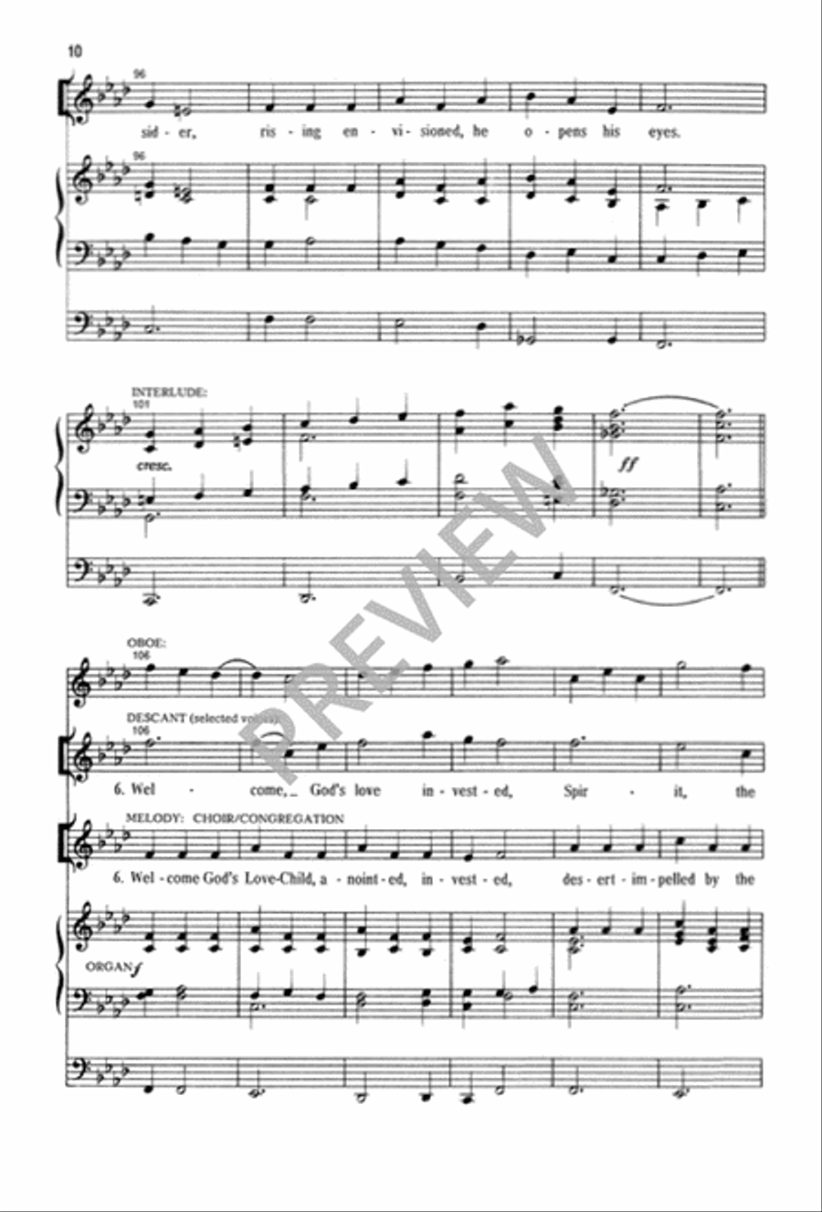 The Advent Herald - SATB edition 4-Part scores gallery preview page 11