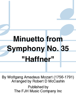 Minuetto from Symphony No. 35 "Haffner"