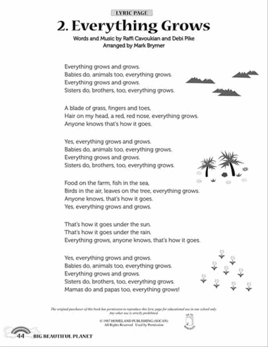 Big Beautiful Planet Choir scores gallery preview page 5