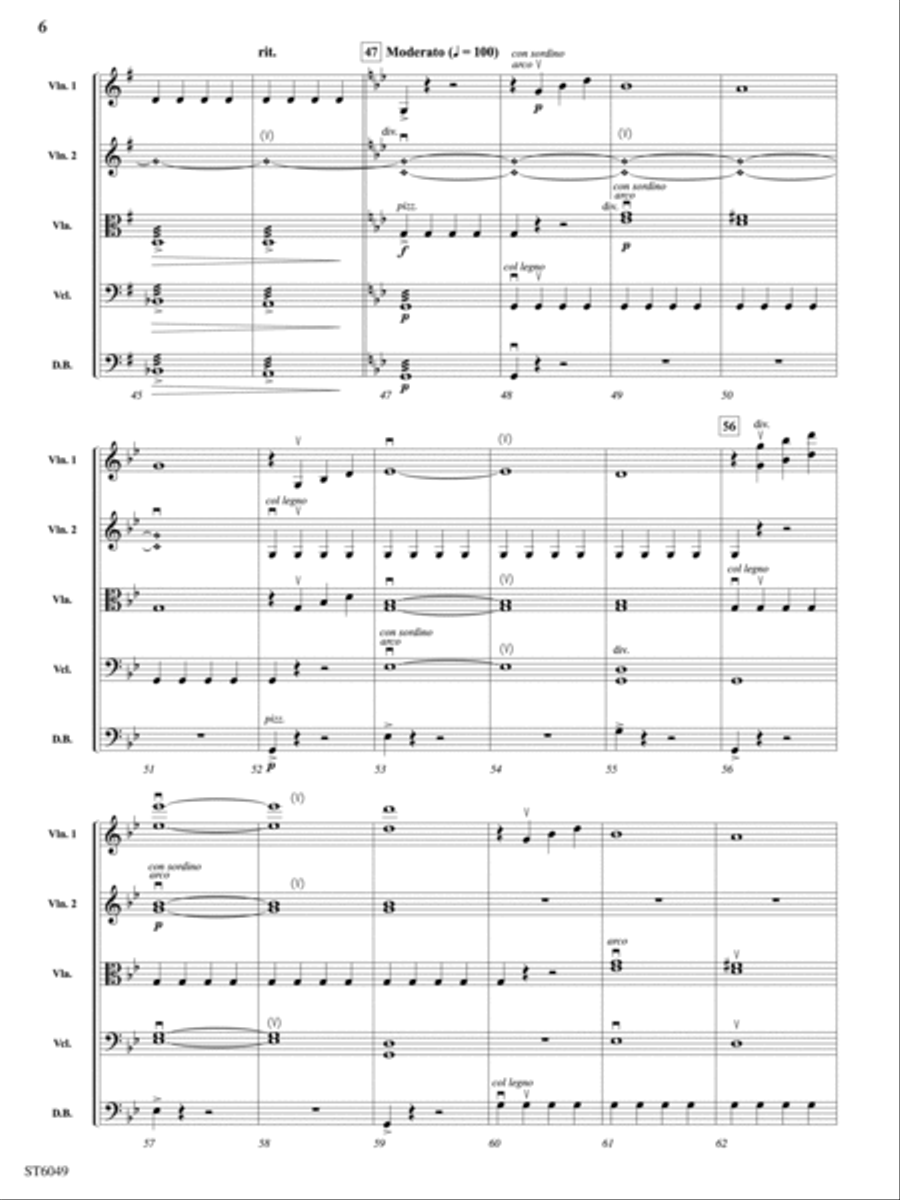 The Odyssey: Score String Orchestra scores gallery preview page 6