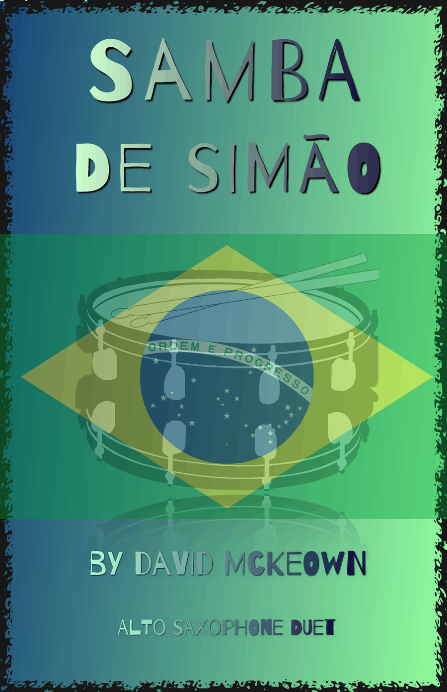 Samba de Simão, for Alto Saxophone Duet