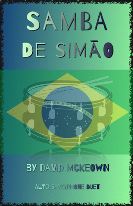 Samba de Simão, for Alto Saxophone Duet