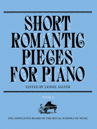 Book cover for Short Romantic Pieces for Piano, Book II